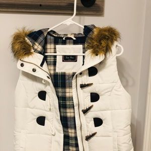 Love Tree White Vest